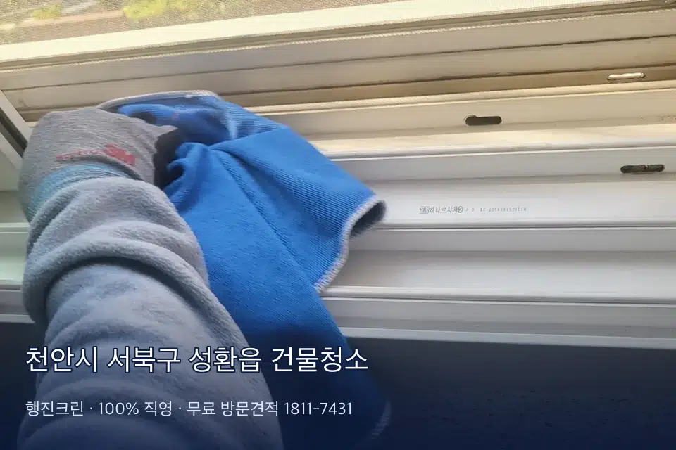 천안시 서북구 성환읍 건물청소