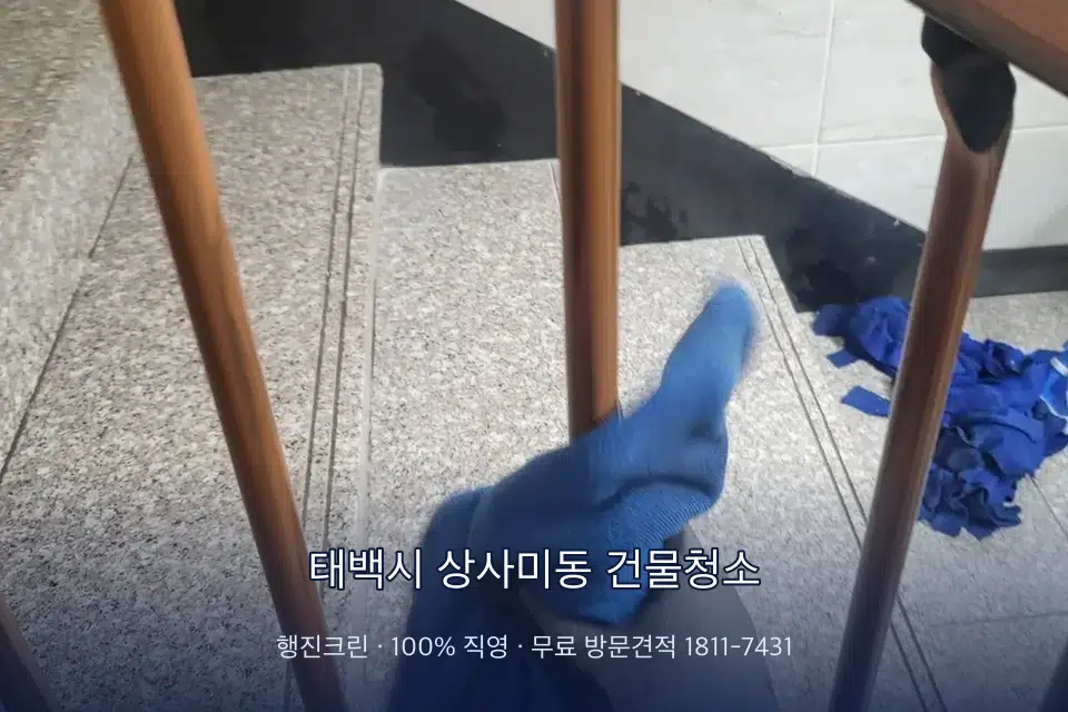 태백시 상사미동 건물청소
